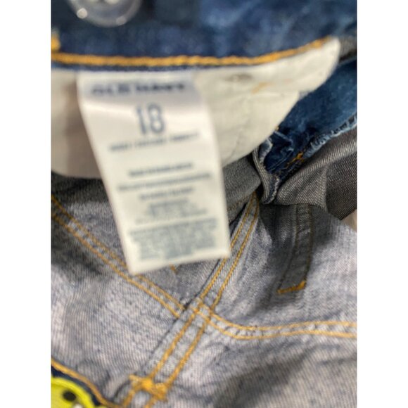 Straight Leg Classic Fit Blue Denim Jeans Size 18 FALL SALE - Picture 5 of 7